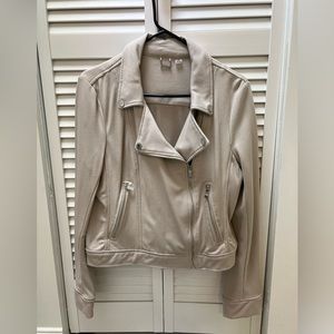 Woman’s Tahari Sport Jacket/ Blazer size medium EUC Tan Color